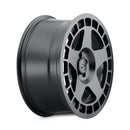 quince52 Turbomac 18x8.5 5x112 45 mm ET 66.56 mm Rueda negra de asfalto con orificio central (TURAB-88551+45)