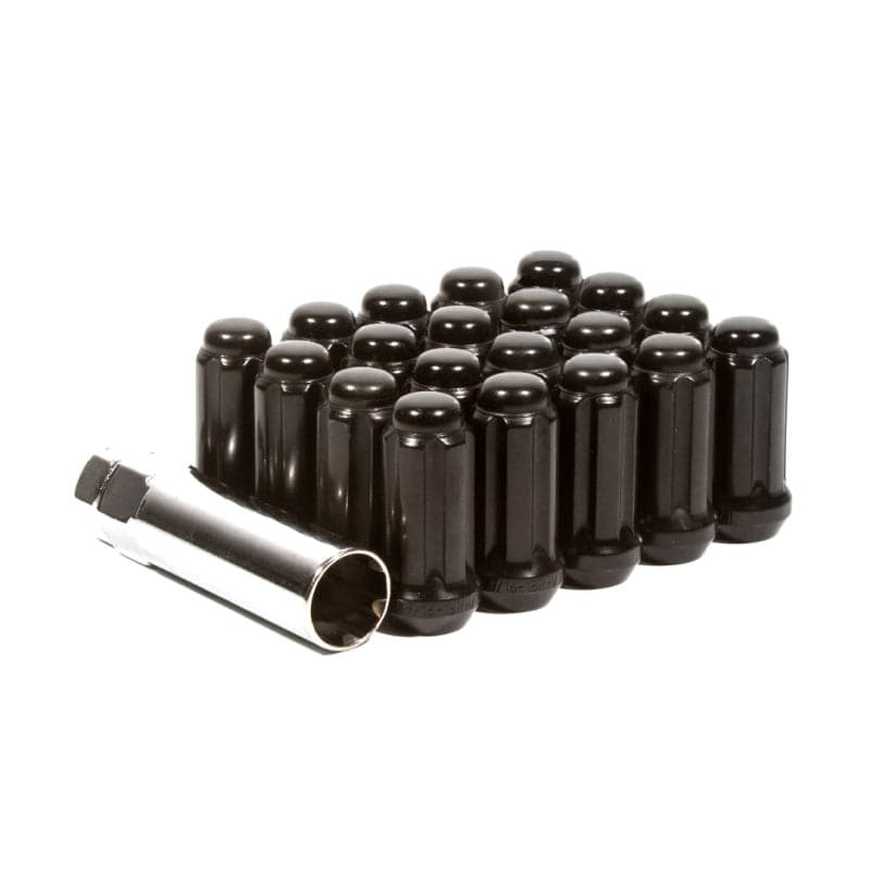 Kit de tuercas de seguridad Method - Spline - 14x1.5 - Kit de 6 orejetas - Negro