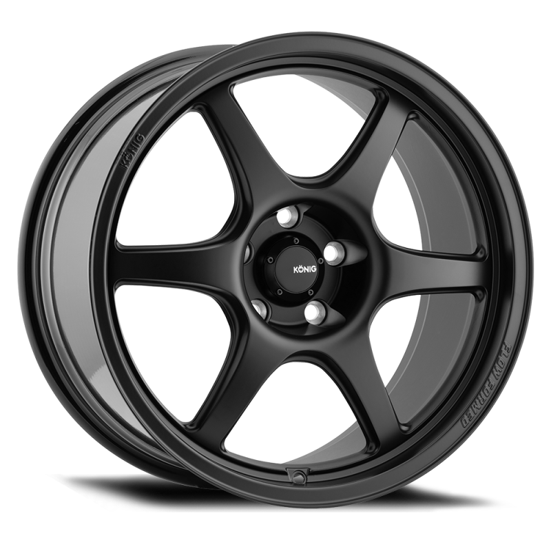 Konig Hexaform 18x9.5A 5x114.3 ET35 Negro Mate