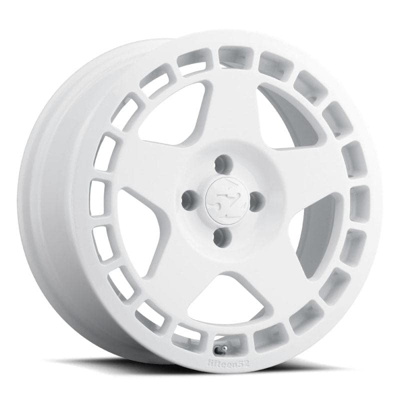 fifteen52 Turbomac 17x7.5 4x108 42mm ET 63.4mm Center Bore Rally White Wheel (TURRW-77548+42)