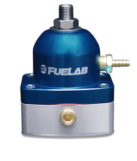 Fuelab 515 EFI FPR ajustable 25-90 PSI (2) -6AN Entrada (1) -6AN Retorno - Azul