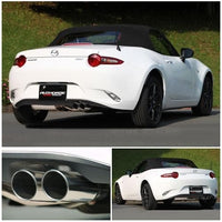 Fujitsubo Authorize S Axle-Back Exhaust for the Mazda MX-5 Miata