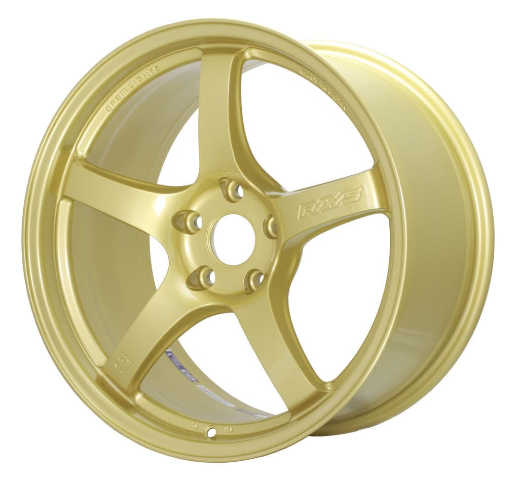 Rueda Gram Lights 57CR 18X9.5 +38 5x114.3 en E8 Dorado