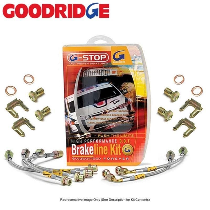 Goodridge 04-On Legacy GT G-Stop Líneas de freno