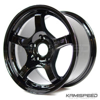 gram LUCES 57CR 15X8 +35 5-114.3 Negro Brillo