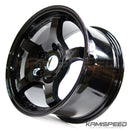 gram LIGHTS 57CR 15X8 +35 5-114.3 Glossy Black