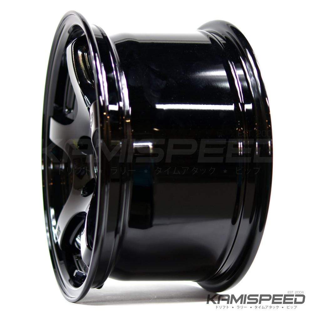 gram LIGHTS 57CR 15X8 +35 5-114.3 Glossy Black