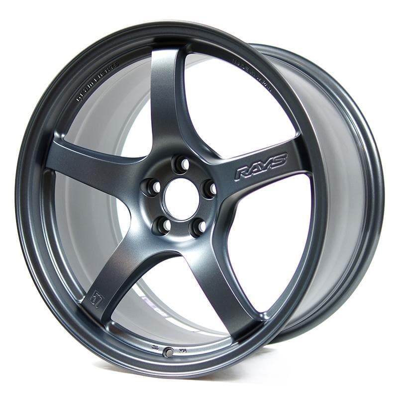 Gram Lights 57CR - 18x9.5 +38 5x100 Wheel in Gun Blue II