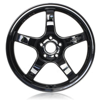 Gram Lights 57CR 18X9.5 +38 5X114.3 Gloss Black Wheel