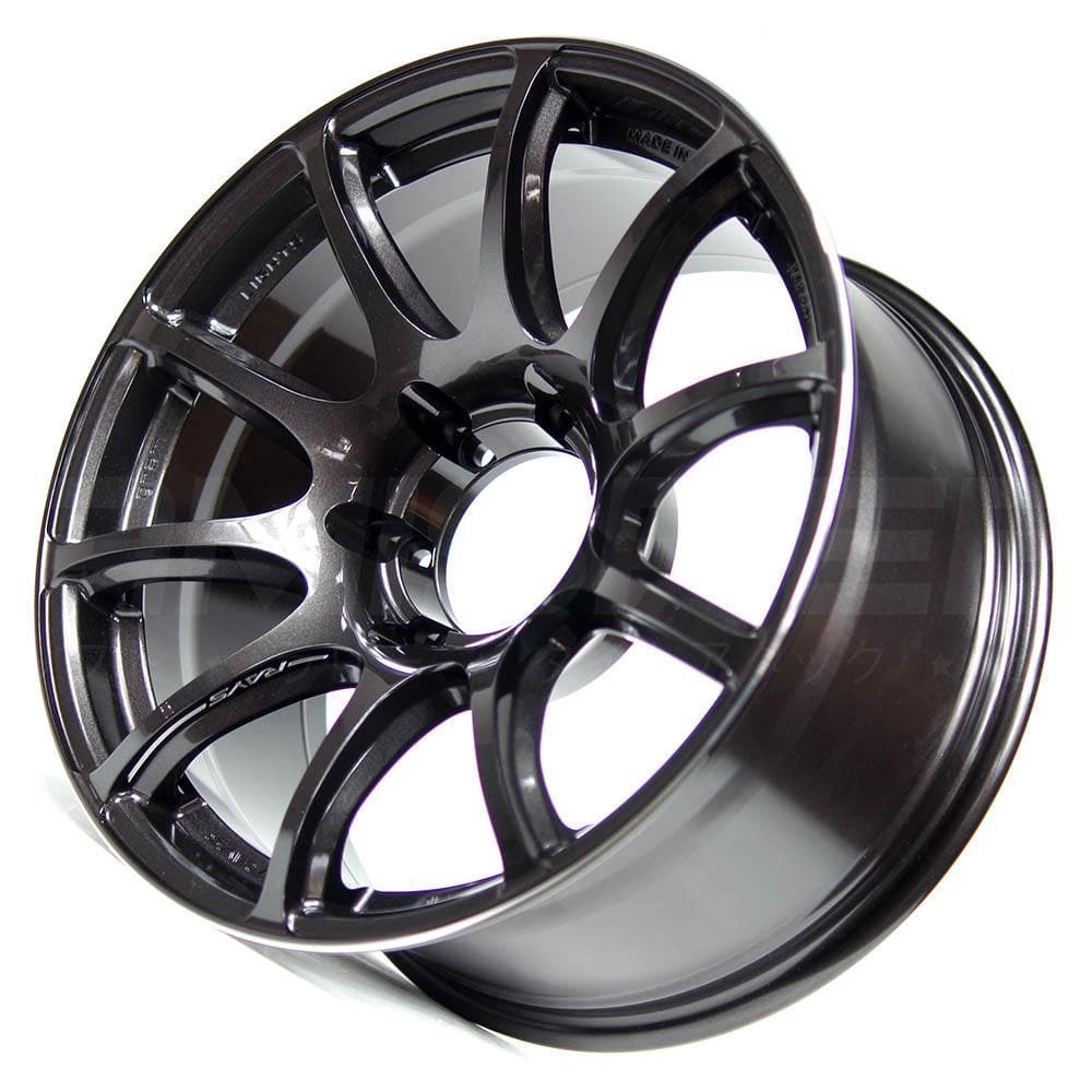 GramLight 57Trans-X 18x9 0 6-139.7 (6x5.5") Super Dark Gunmetal Truck Wheels