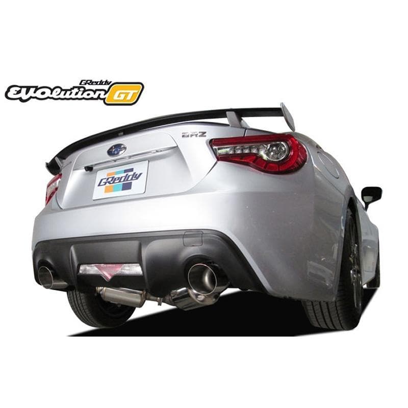 GReddy EVOlution GT Cat-Back Exhaust - 17+ Toyota 86 and Subaru BRZ