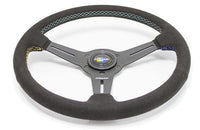 Volante GReddy GPP de 3 radios y ante negro de 340 mm