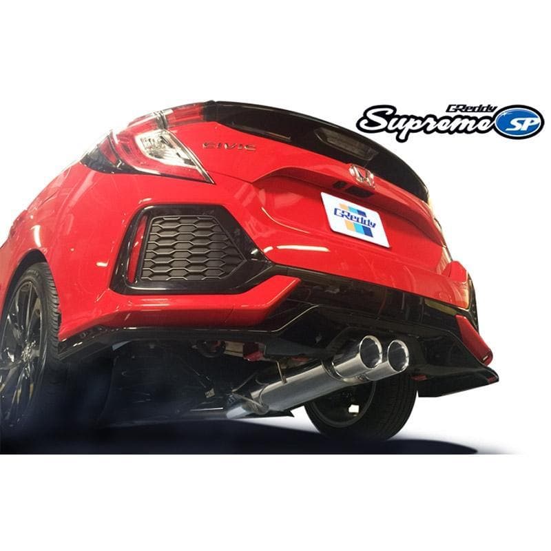 GReddy Supreme SP Cat-Back Exhaust | 17+ Honda Civic Sport Hatchback (10158212)