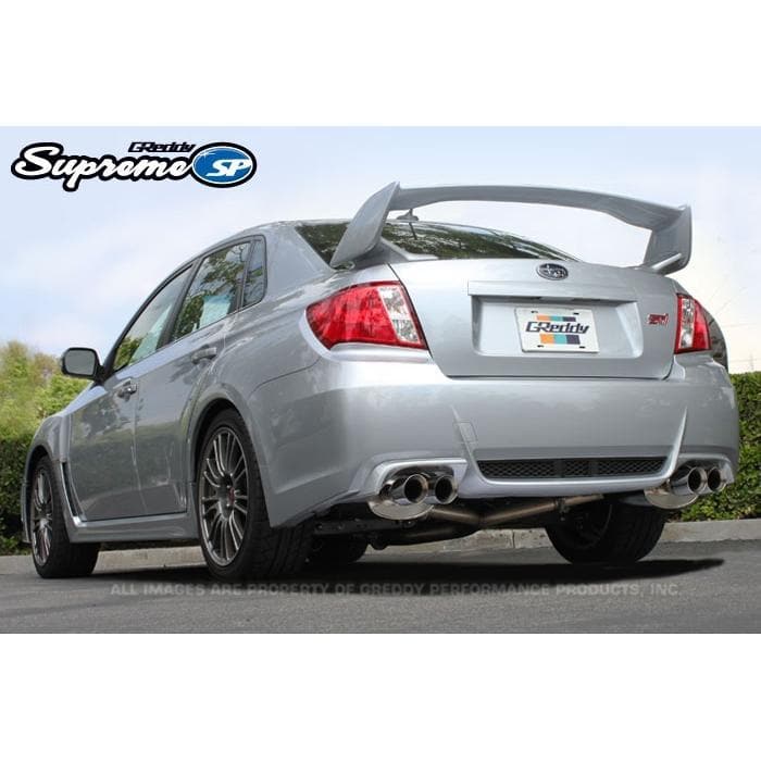 GReddy Supreme SP Exhaust - 11-14 Subaru Impreza WRX STI Sedan GVB