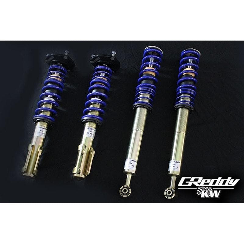 GReddy x KW Performance Coilovers for the 08-15 Mitsubishi Lancer Evolution X