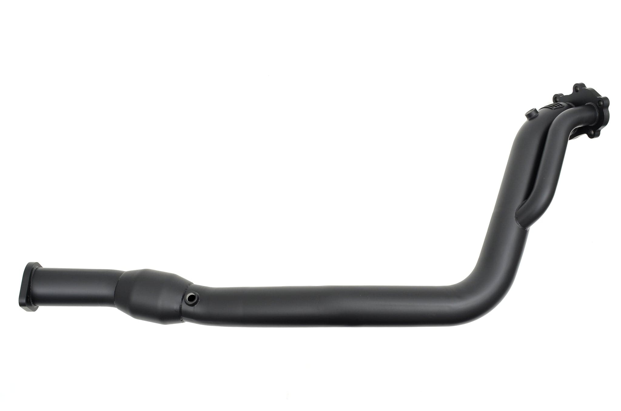 GrimmSpeed ​​08-14 WRX/ 08-21 STi/ 05-09 LGT Downpipe de 3 pulgadas con revestimiento cerámico negro