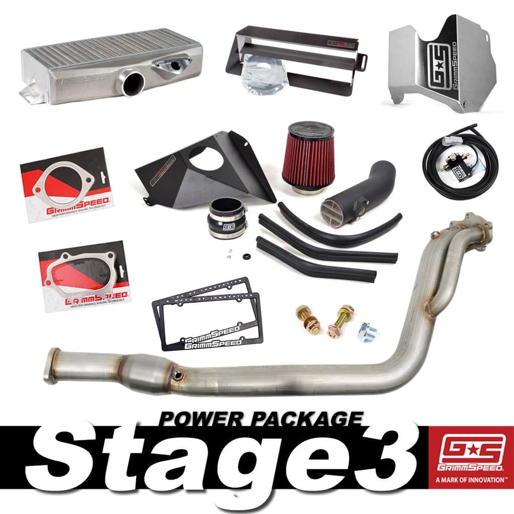 Paquete de potencia GrimmSpeed ​​Stage 3 para Subaru STi 2015-2019