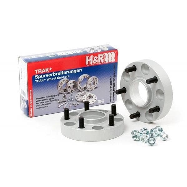 Espaciadores H&amp;R Trak+ DRM de 20 mm 5-114,3 12x1,5 64,1 (incluido CR-Z, S2000, eje trasero NSX)