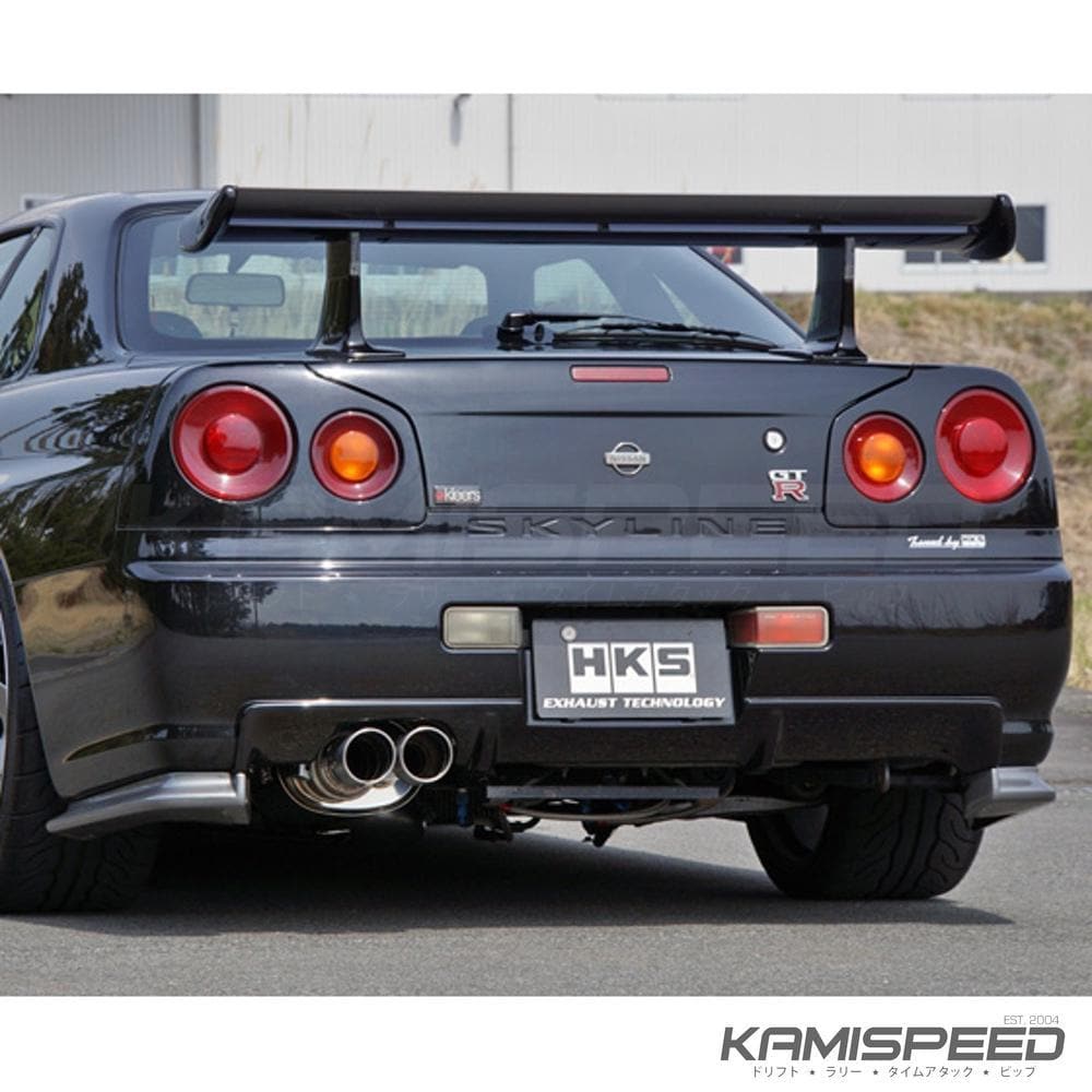 Sistema de escape HKS 2SX | Nissan Skyline GT-R BNR34