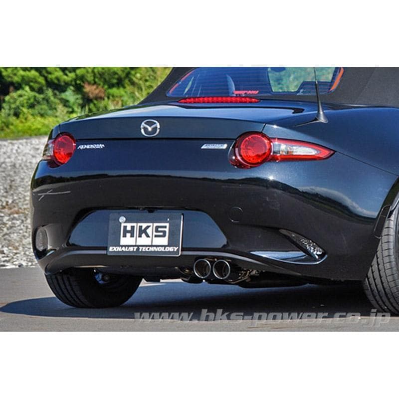 Escape HKS Legamax Premium con eje trasero | 16+ Mazda MX-5 Miata (32018-AZ010)