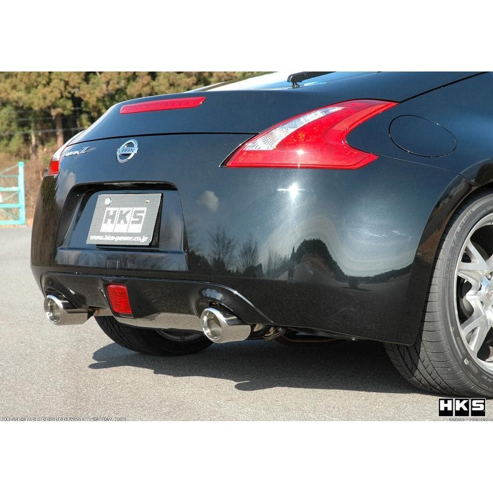 HKS Legamax Premium Cat-Back Exhaust - 2009+ Nissan 370Z