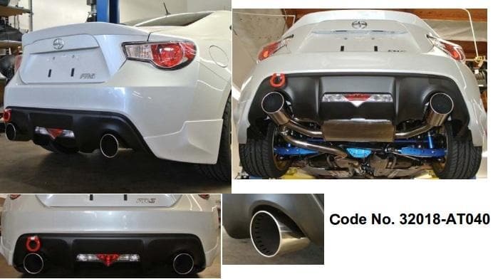 HKS Legamax Premium Cat-Back Exhaust - Scion FR-S & Subaru BRZ