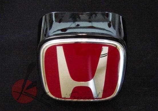 Honda Japan DC5 02-04 Front  ITR Red "H" Emblem Black housing (RSX)