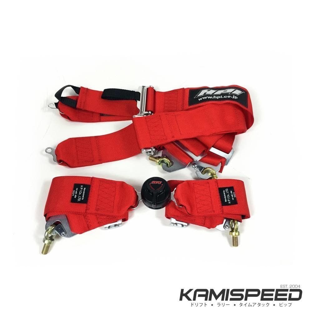 HPI 4-Point FIA-Approved Racing Harness - Red