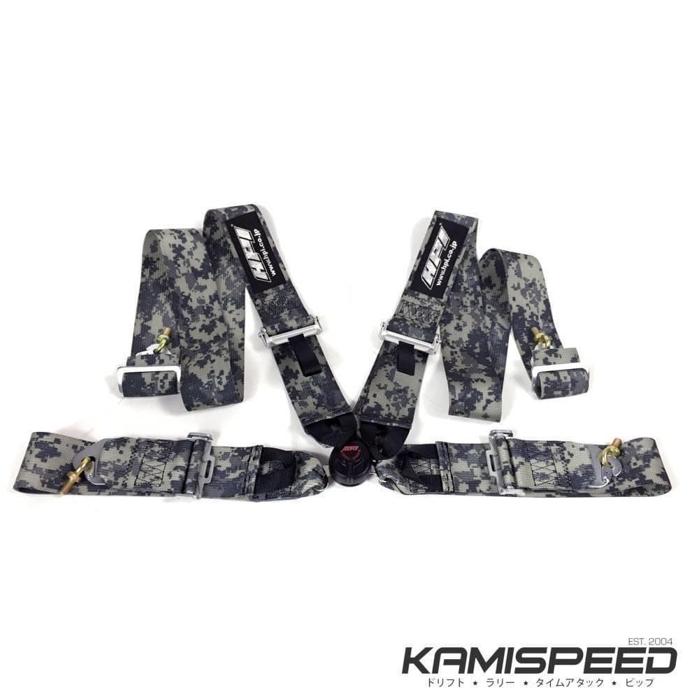 HPI 4-Point FIA-Approved Sand Camouflage Racing Safety Harness