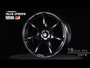 WedsSports SA-75R 18x9.5" 5x100 +45 EJ Bronze Wheel