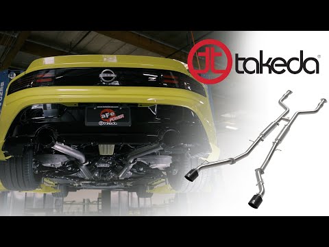 aFe POWER Takeda 2023+ Nissan Z Sistema de escape Cat-Back de 2 1/2 pulg. 304 SS con puntas pulidas (49-36138-L)