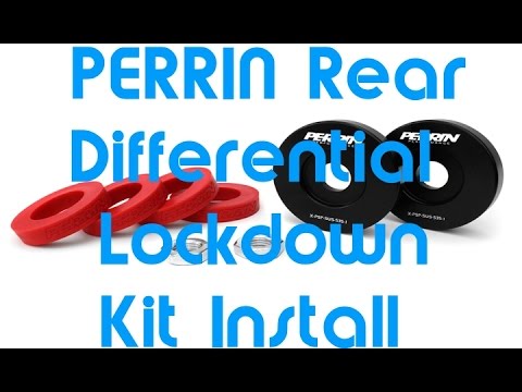 Perrin 08-14 STi/WRX / 08-11 Impreza 2.5 Rear Differential Lockdown System (perPSP-SUS-535)