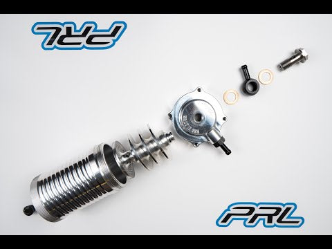 PRL Motorsports Universal Helix Air Oil Separator Kit (PRL-HC10-AOS-SIL)