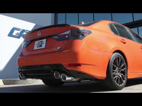 GReddy 2015+ Lexus GS-F Dual 63.5mm Supreme SP Axle-Back Exhaust w/ Quad Offset Tips (10118207)