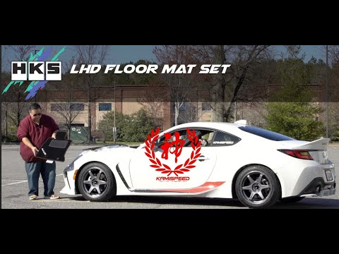 HKS LHD 2022+ GR86 y BRZ Juego de tapetes delanteros y traseros (51007-AK491)