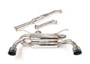 Invidia 2022+ GR86/ BRZ Gemini R400 Dual Titanium Tip CatBack Exhaust (fits 13+ FRS/86)