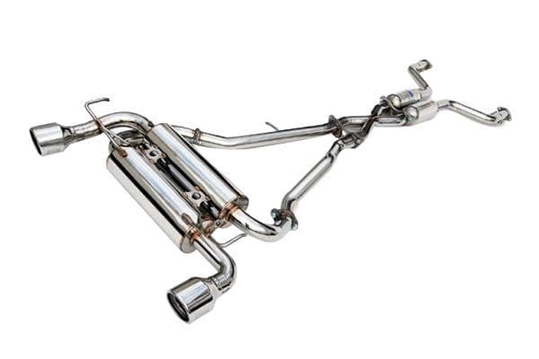 Invidia 07-13 Infiniti G37 Coupe Gemini Rolled Stainless Steel Tip Cat-back Exhaust