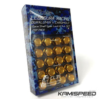 Kics Leggdura Racing 2-Piece 35mm Lugnuts and Locks