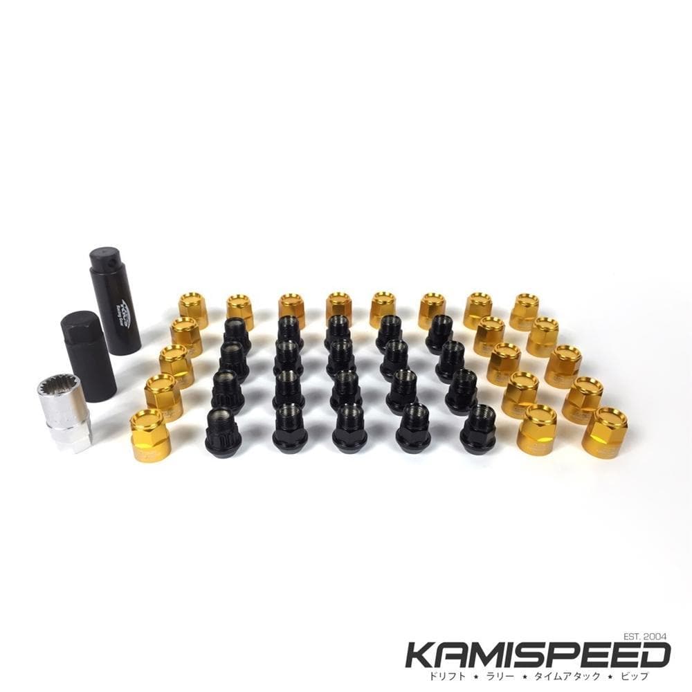 Kics Leggdura Racing 2-Piece 35mm Lugnuts and Locks