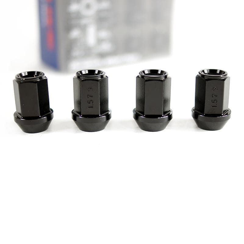 Kics Leggdura Racing Black Lug Nuts - M14x1.5