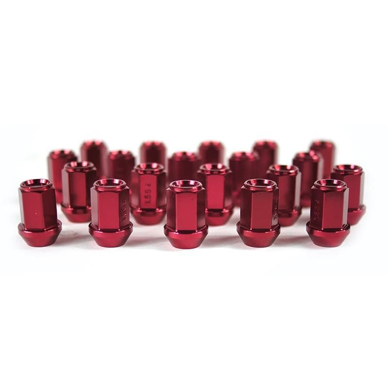 Kics Leggdura Racing Red Lug Nuts in M14x1.5