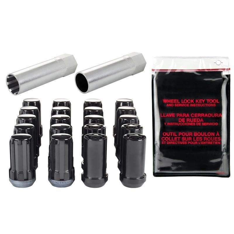 McGard Black SplineDrive Lug Nuts and Locks - 14x1.5