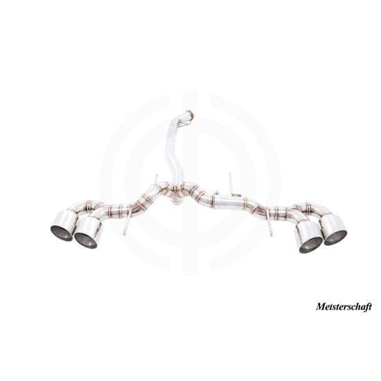 Meisterschaft Stainless GT Racing Exhaust 4x130mm - 2011+ Nissan GT-R