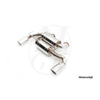 Meisterschaft Stainless GTS Ultimate Exhaust 2x120x80mm - Nissan 370Z 09-16