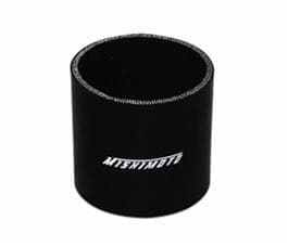 Acoplador recto Mishimoto de 3,0", negro