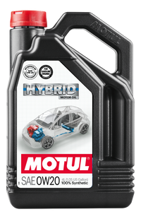 Aceite de motor sintético híbrido Motul 4L - 0W20 