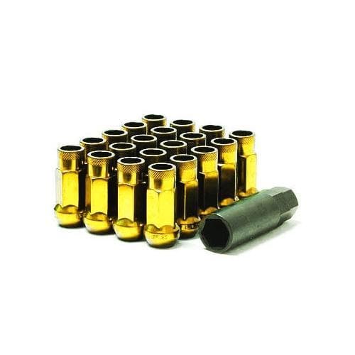 Muteki SR48 Open End Lug Nuts - Yellow Chrome (32906Z)