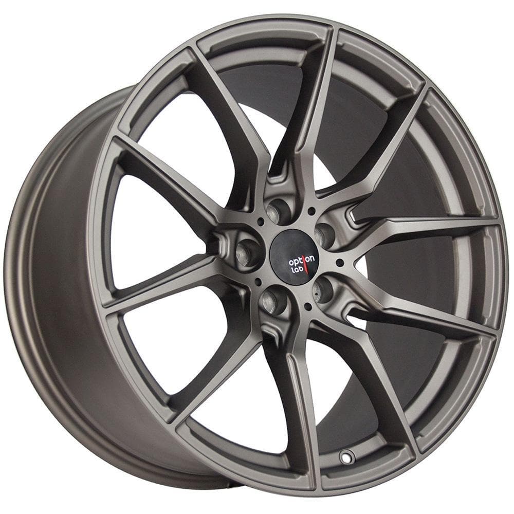 Opción Lab Noble Grey R716 | 18x8,5 +35 5x114,3 | 17+ Civic Si y 15+ WRX STI