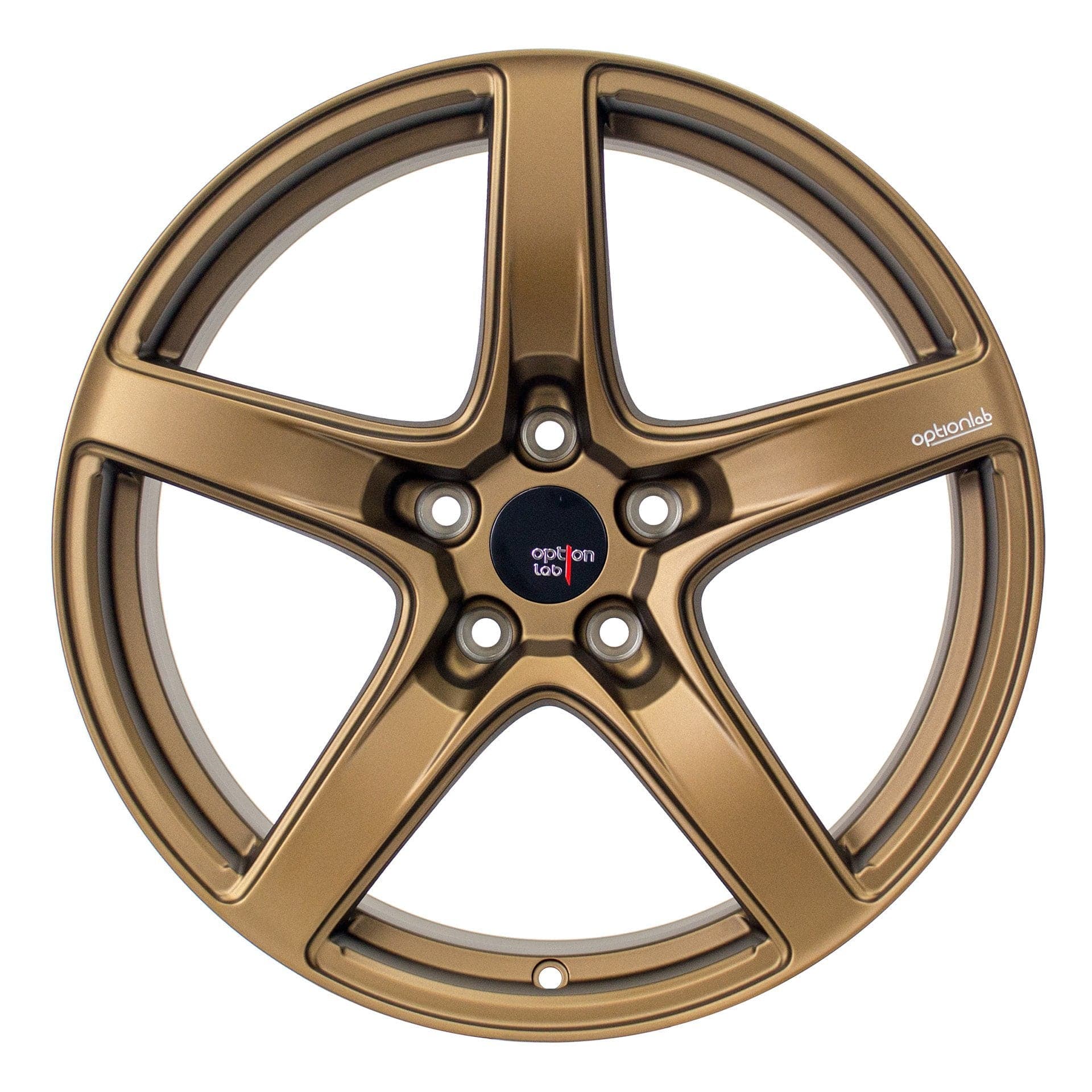 Rueda de bronce Fórmula Option Lab R555 en 18x9,5 +38 5x114,3 (73,1 mm) 