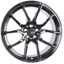 Rueda negra Option Lab R716 Gotham de 18x8,5 +35 5x114,3 (73,1 mm)